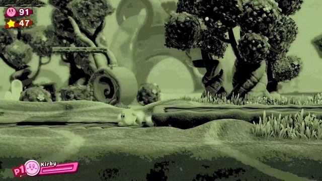 Kirby Star Allies Secret Kirby's Dream Land Level / Easter Egg (Gameboy Level) смотреть онлайн