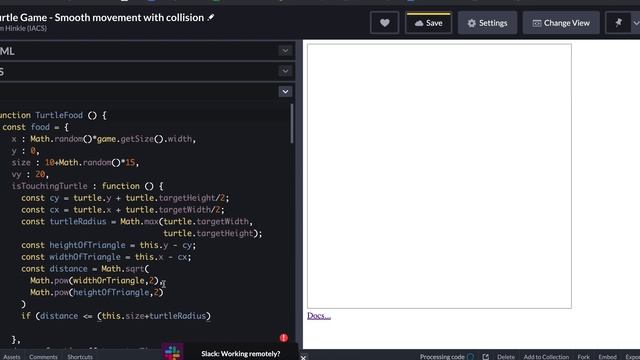 Simple collision detection using circles смотреть онлайн