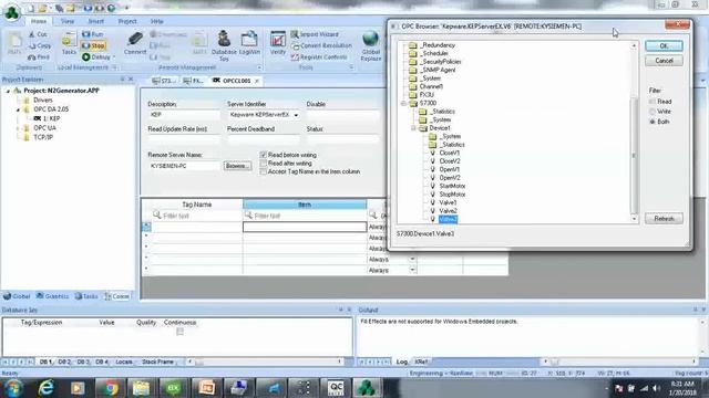 SCHNIEDER INDUSOFT WEB STUDIO SCADA- Kepware OPC SERVER- PLC S7300 Siemens PLC mitshu FX-3U смотреть онлайн
