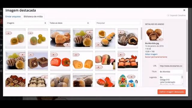 Como configurar uma galeria de fotos no Wordpress. смотреть онлайн