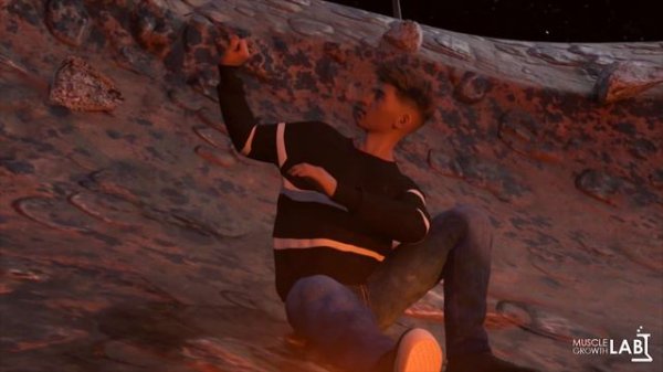 The Meteor - Part 1 (Muscle Growth Animation)