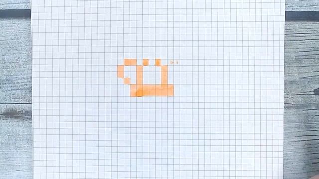 Рисуем корону по клеткам / Как рисовать рисунки по клеточкам без чёрного / Лайк АРТ смотреть онлайн