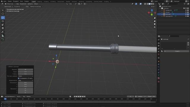Моя работа в блендоре 3д моделирования 2 часть (финал) смотреть онлайн