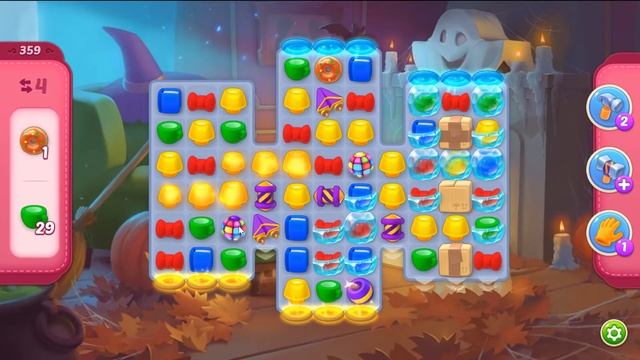 Homescapes level 359 - 13 Moves - No Boosters смотреть онлайн