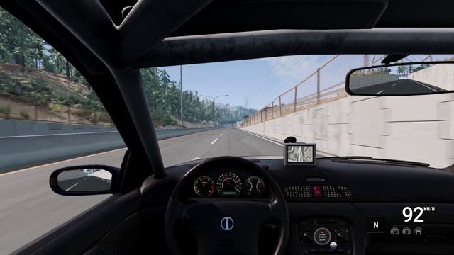 Realistic Driving With Ibishu Pesscoupe Raw Sound Rb25dett HellRaiser Swap Beamng.Drive 4K