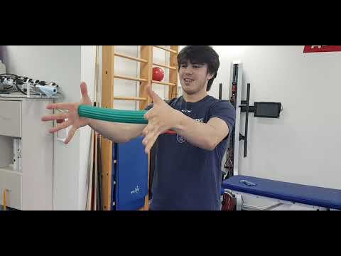 Работа с тренажером Flex Bar для профилактики травм плеча и рук у хоккеистов и лечения эпикондилитов смотреть онлайн