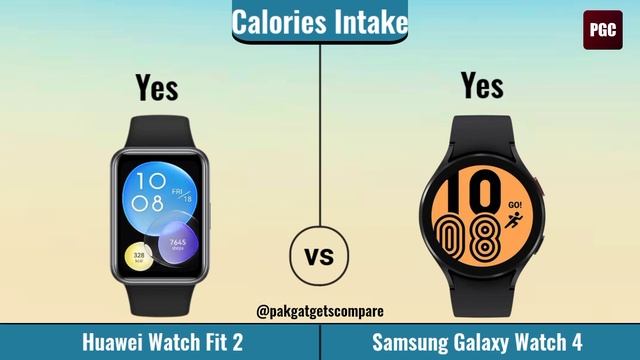 Huawei Watch Fit 2 VS Samsung Galaxy Watch 4 смотреть онлайн
