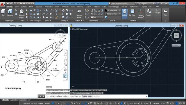 AutoCAD Mechanical Part Drawing Class - 22 смотреть онлайн