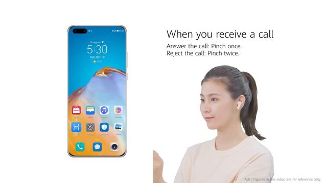 HUAWEI FreeBuds Pro - Swipe and pinch controls смотреть онлайн