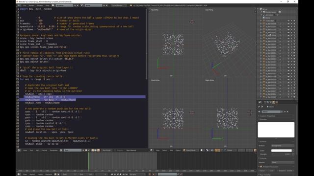 Blender 2.78a : mit Python eine Animation scripten смотреть онлайн