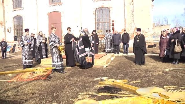 Чин освящения крестов собора арзамасского Спасо-Преображенского мужского монастыря. 18.03.2015 смотреть онлайн
