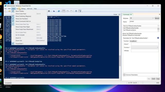 100 % Solution PSReadLine Disabled in VSCode , Powershell . how to solve import module PSreadlin смотреть онлайн