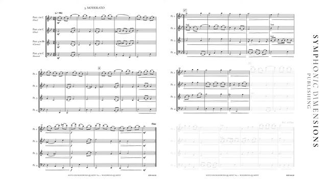 SUITE FOR WOODWIND QUARTET No 1 - Otto M. Schwarz смотреть онлайн