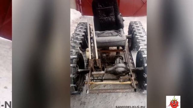 Самодельный трактор, двигатель от мотоблока . Наука и техника смотреть онлайн