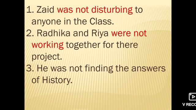 Past Continuous Tense - Negative Statements ( TENSES ) English Grammar смотреть онлайн