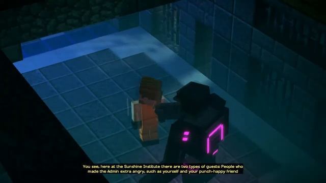 Minecraft Story Mode Season Two:Тюремный блок Часть1 смотреть онлайн