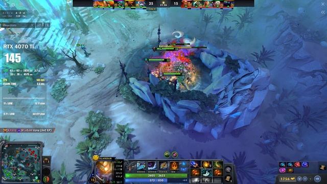 RTX 4070 Ti : Dota 2 Ultra Graphics Settings 4K UHD смотреть онлайн