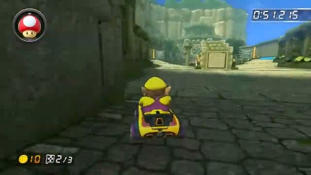 MARIO KART 8 - WR Thwomp Ruins 1:52.564 by [BB]Sam™ смотреть онлайн