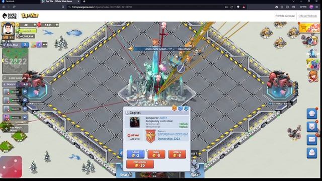 Topwar | SvS | 1618 Vs 2222 смотреть онлайн