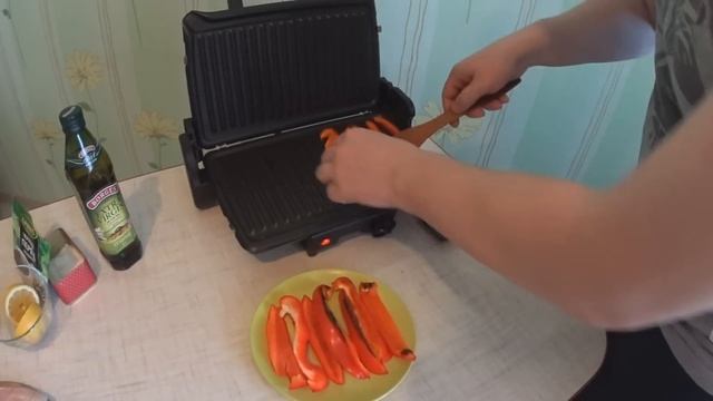 Тест, обзор и приготовление на гриле Moulinex minute grill. смотреть онлайн