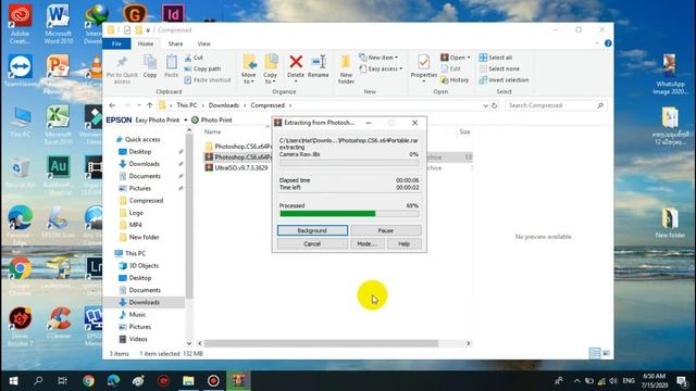 Adobe photoshop cs6 portable ไม่ต้องติดตั้งลงเครื่อง แตกไฟล์ ใช้ได้เลย смотреть онлайн