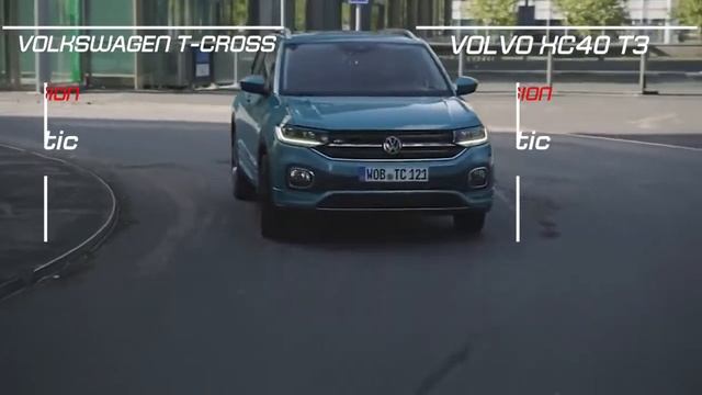 2019 Volkswagen T-Cross vs 2018 Volvo XC40 смотреть онлайн