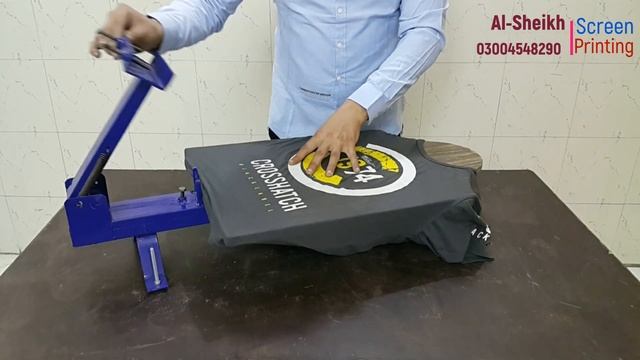 |Single Frame Screen Printing Machine Cost & Working| सिंगल फ्रेम स्क्रीन प्रिंटिंग मशीन की लागत और смотреть онлайн