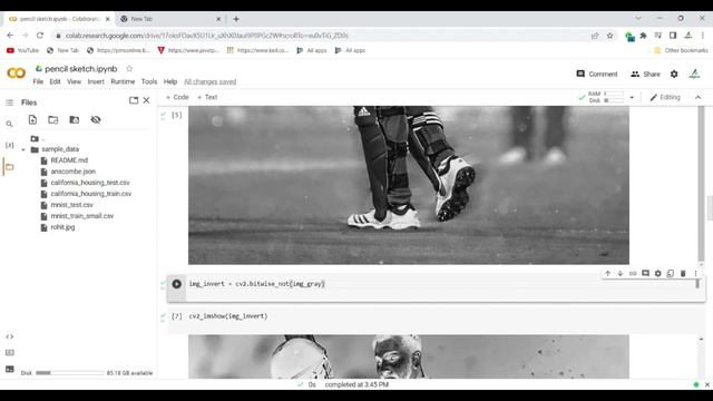 Make Image to Pencil Sketch Website Using Python & OpenCV || Streamlit .. Source Code смотреть онлайн