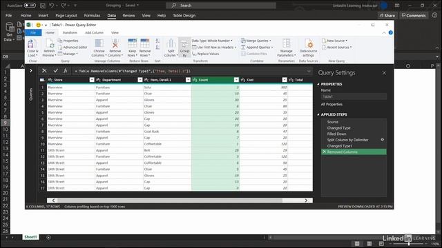 Group data in Excel 22 смотреть онлайн