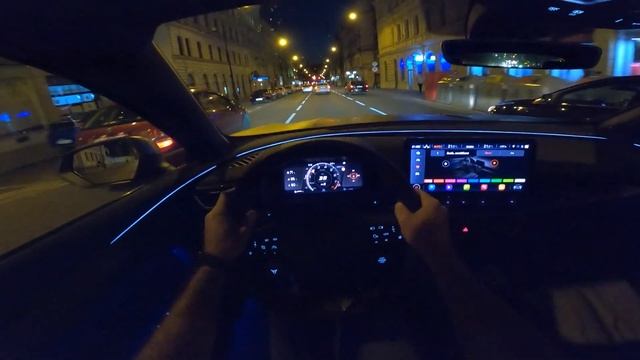 2022 CUPRA Formentor VZ5 | night POV test drive смотреть онлайн