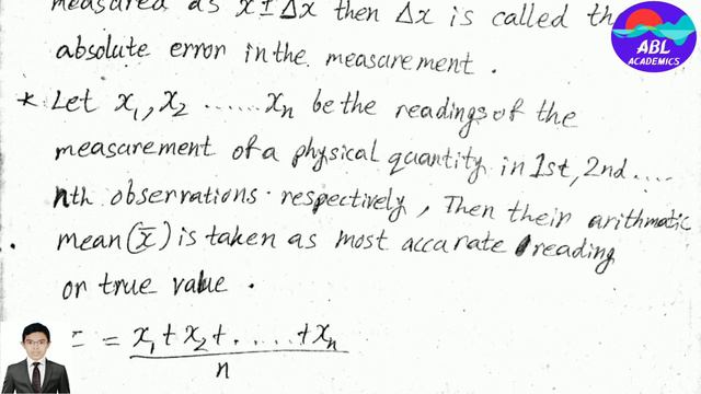 PHYSICAL WORLD AND MEASUREMENT(part-8)/Absolute Error/+2 SCIENCE (1ST YEAR)/11TH STANDARD смотреть онлайн