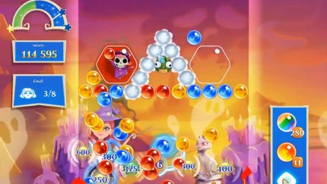 Bubble Witch 2 Saga Level 3000 with no booster смотреть онлайн