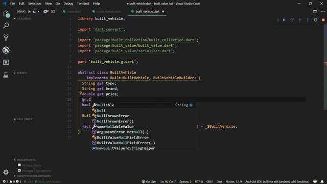Built Value Tutorial for Dart & Flutter смотреть онлайн