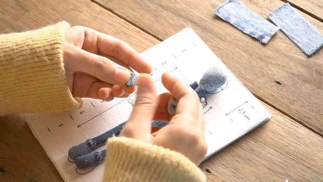 KIRA DOLL 02 - JEANS DOLLS | According To The Dimensions From The Drawings (Free Patterns) | DinLif смотреть онлайн