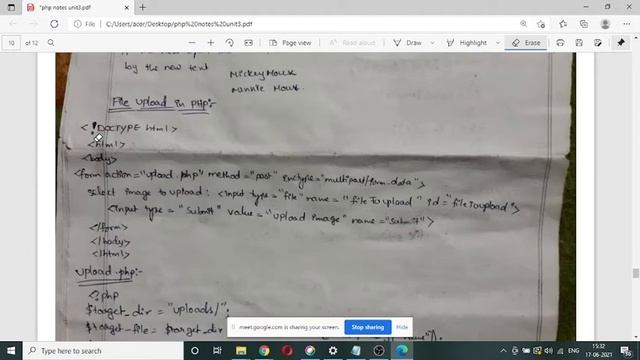 2021 06 17 uploading files in php смотреть онлайн