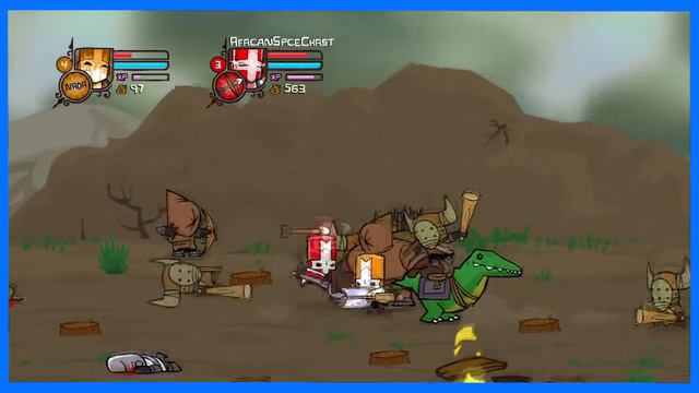 Castle Crashers Ep. 2 - Sloth and Goat - Crackers смотреть онлайн