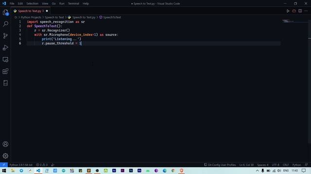 Speech Recognition Using Python | Speech To Text Translation in Python смотреть онлайн