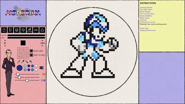 Mondrian - Plastic Reality Speedpaint #2 - MEGA MAN X смотреть онлайн