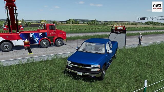 PICKUP TRUCK & TOY HAULER ROLLOVER | HEAVY RESCUE | ROLEPLAY | FS19 смотреть онлайн