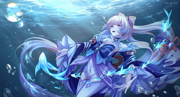 «Высокие волны под луной» Сангономия Кокоми | Русская Озвучка смотреть онлайн