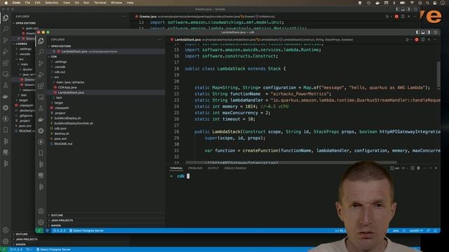 Emitting CloudWatch Metrics with Quarkus, AWS Lambda and Lambda Power Tools for Java #slideless смотреть онлайн
