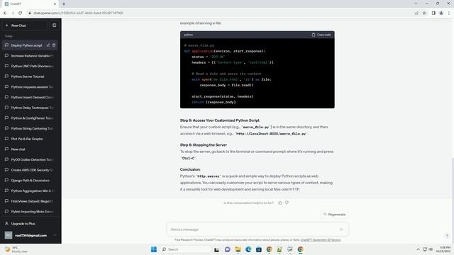 How to deploy python script in python http server смотреть онлайн