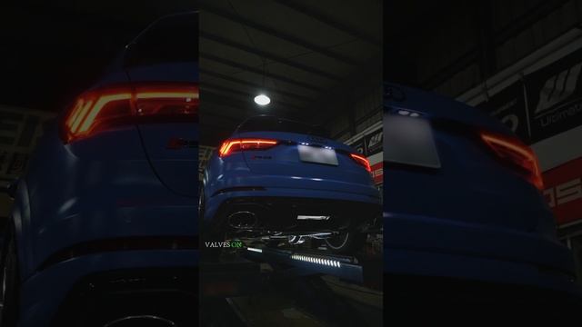 Matte Blue Audi RSQ3 F3 w/ ARMYTRIX OPF-Back Valvetronic Exhaust смотреть онлайн