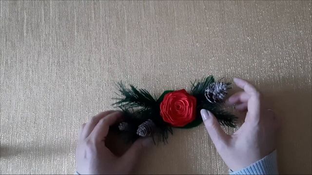 Новогодний декор подарочной коробки// Sposób pakowania prezentów смотреть онлайн