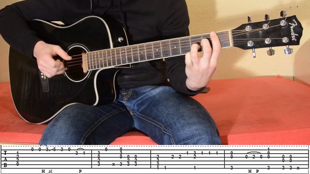You Give Me Something [James Morrison] - Fingerstyle Cover with TABS смотреть онлайн