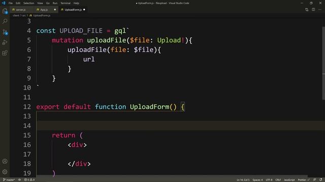 GraphQL File Upload (with React & Apollo) смотреть онлайн