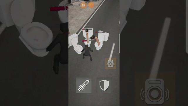 Играем в тойлет файт но это рулетка!