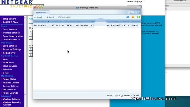 Synology NAS HDD installation and setup on DS212J смотреть онлайн
