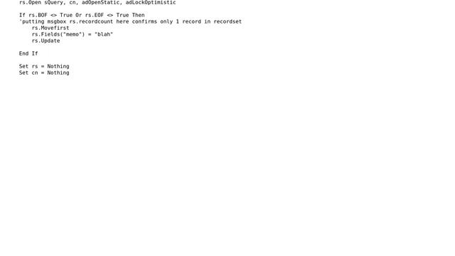 Different behaviour of postgresql and firebird recordsets смотреть онлайн