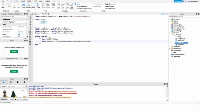 Roblox Scripting Tutorial: How to Script a Music System смотреть онлайн